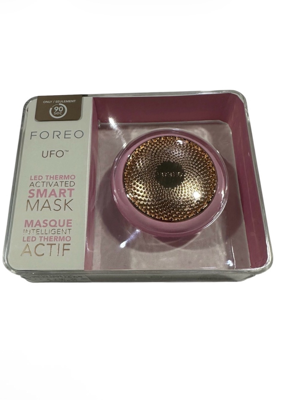 🩷FOREO UFO LED Thermo Activated Smart Mask Device in Pink- 4u facials at home🩷